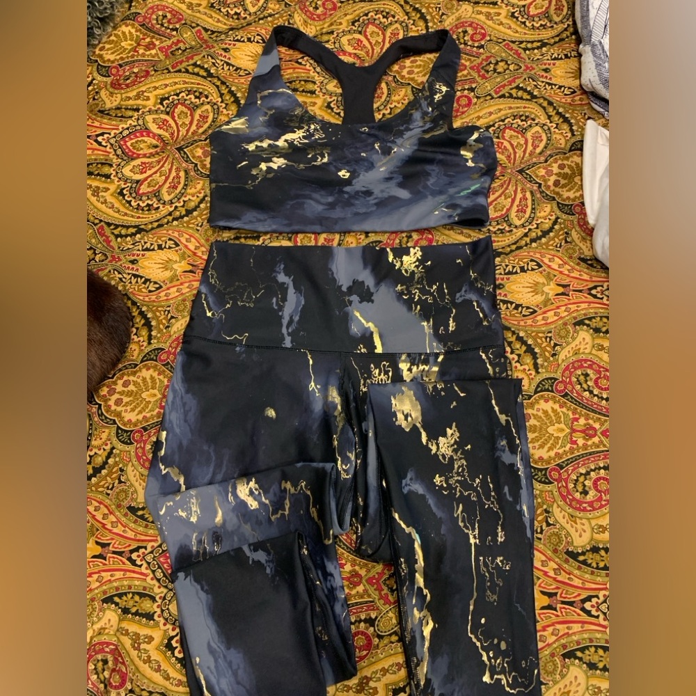 Old Navy Active Power-soft High Rise Leggings and Sport Top